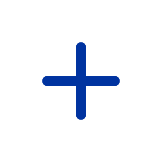 A blue plus sign.