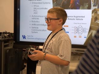Camper in robocar session