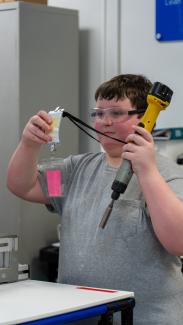Camper in Lean Lab