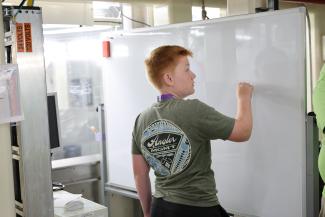 Camper during activity