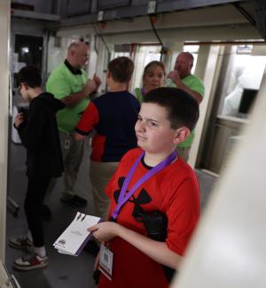 Camper during activity