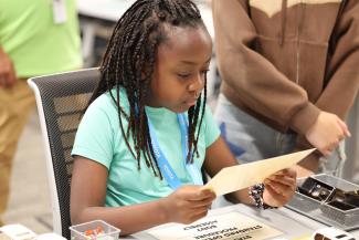 Camper reading instruction