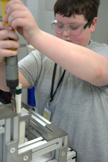 Camper building cylinder